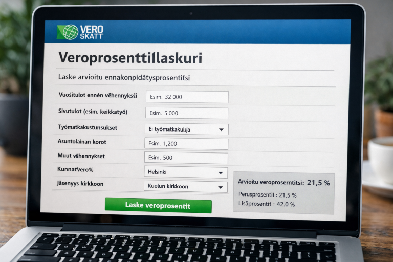 Veroprosenttilaskuri